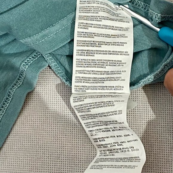 Vans California Original Custom T-shirt Teal Green - Picture 7 of 10